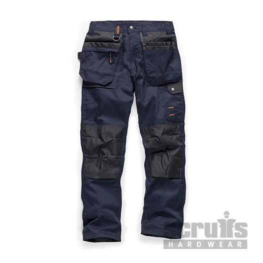 Scruffs - Pantalon de travail bleu marine Worker Plus - Taille 46 L