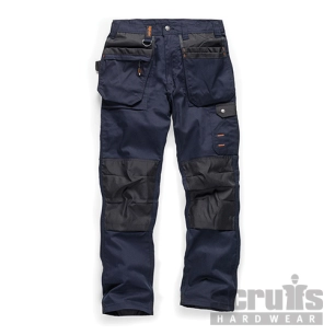 Scruffs - Pantalon de travail bleu marine Worker Plus - Taille 46 L