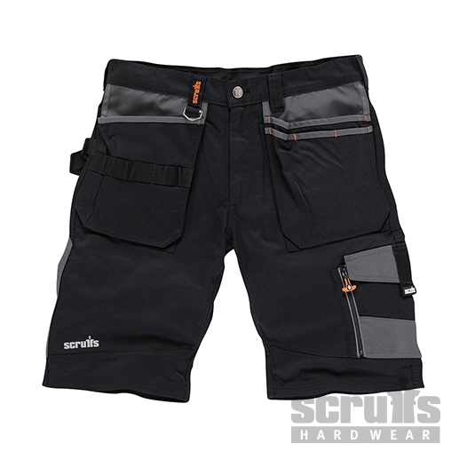 Scruffs - Short noir Trade - Taille 40