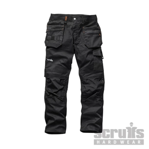 Scruffs - Pantalon de travail noir Trade Flex - Taille 44 R