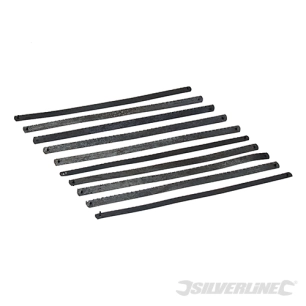 Silverline - Lames pour scie à métaux Junior, 10 pcs - 150 mm