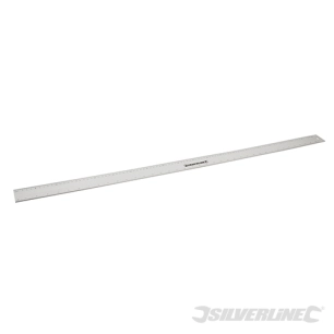 Silverline - Règle en aluminium - 1 m