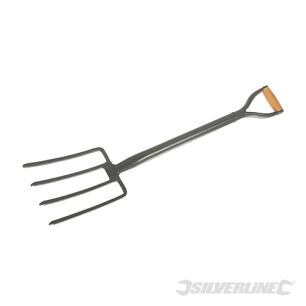 Silverline - Fourche à bêcher - 990 mm