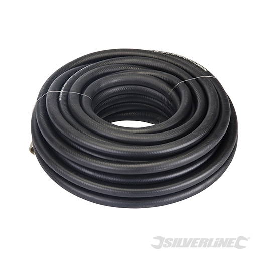 Silverline - Tuyau à air comprimé en caoutchouc - 15 m