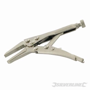 Silverline - Pince étau autobloquante à long bec - 125 mm