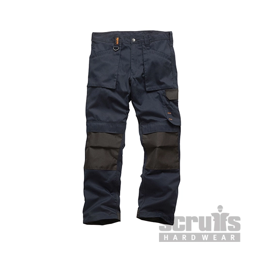 Scruffs - Pantalon de travail bleu marine Worker - Taille 46 R