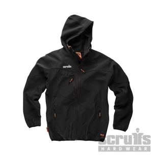 Scruffs - Veste noire Worker Softshell - Taille XXL