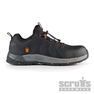 Scruffs - Baskets de sécurité noires Argon - Pointure 42 (8)