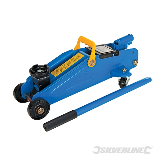 Silverline - Cric rouleur hydraulique - 2 tonnes