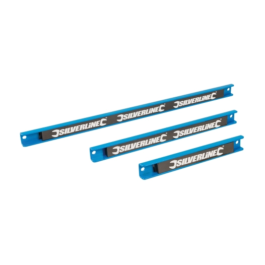 Silverline - Barres magnétiques pour outils, 3 pcs - 200 , 300 et 460 mm