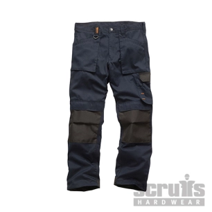 Scruffs - Pantalon de travail bleu marine Worker - Taille 36 S