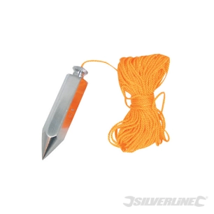 Silverline - Fil à plomb de maçon - 225 g