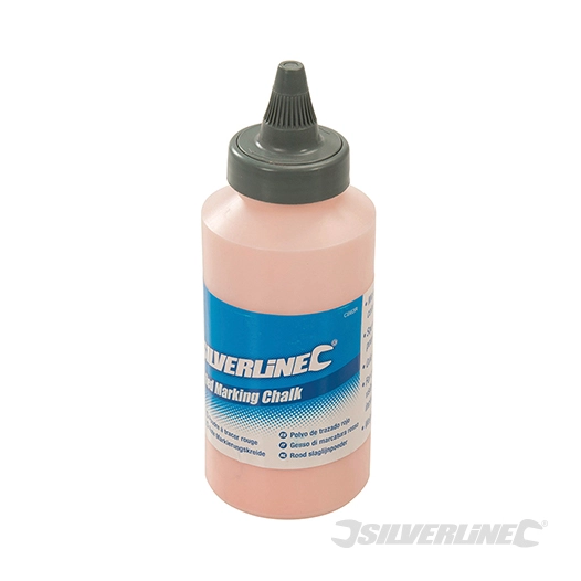 Silverline - Poudre à tracer rouge - 250 g