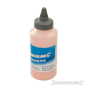 Silverline - Poudre à tracer rouge - 250 g