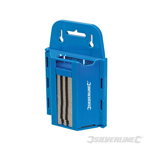 Silverline - Lames pour cutter - 0,6 mm, 100 pcs