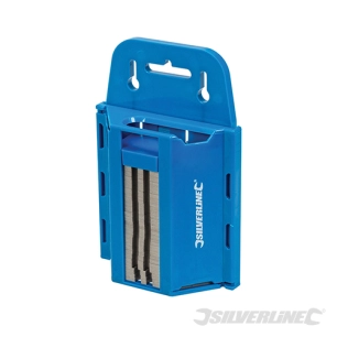 Silverline - Lames pour cutter - 0,6 mm, 100 pcs