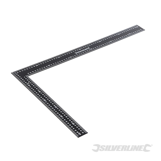 Silverline - Équerre en acier - 600 x 400 mm