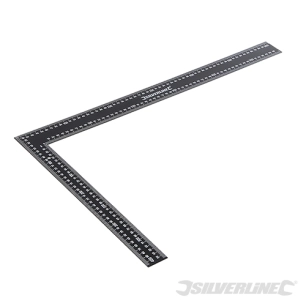 Silverline - Équerre en acier - 600 x 400 mm