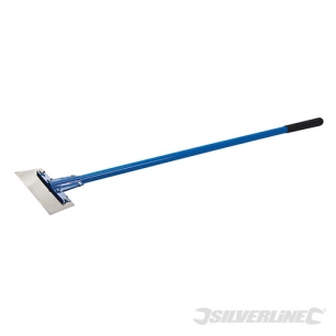 Silverline - Grattoir de sol - Largeur : 300 mm / Manche : 1 450 mm