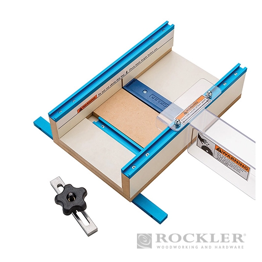 Rockler - Gabarit petite pièce pour scie circulaire - 12'' x 15-1/2'' x 3-1/2''