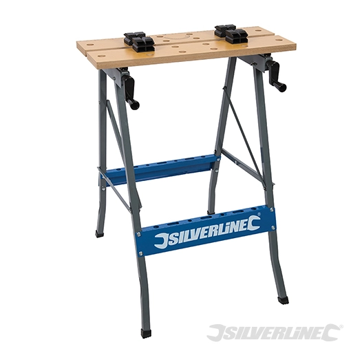 Silverline - Établi portable - 100 kg