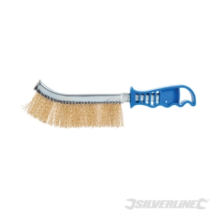 Silverline - Brosse métallique - Laiton