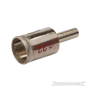 Silverline - Scie-cloche diamantée - 22 mm