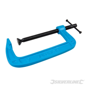 Silverline - Presse en C usage léger - 150 mm