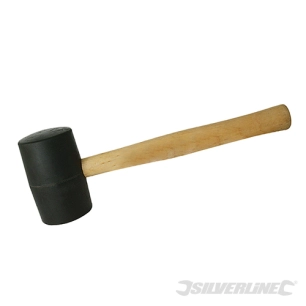 Silverline - Maillet caoutchouc noir - 32 oz (907 g)