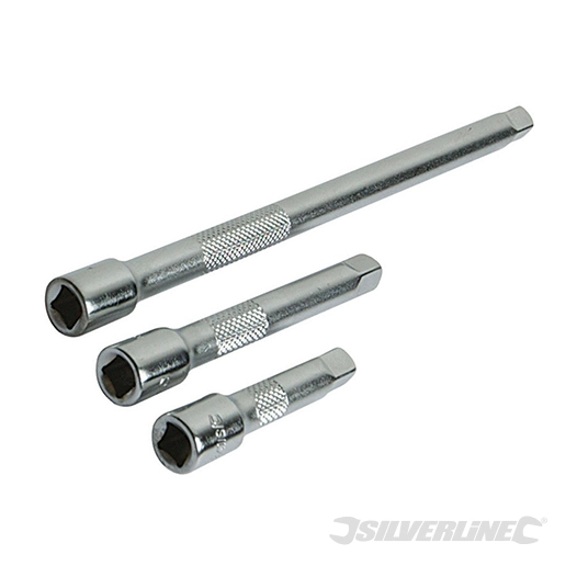 Silverline - Rallonges, 3 pcs - 1/4''