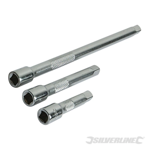Silverline - Rallonges, 3 pcs - 1/4''