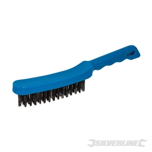Silverline - Brosse à poils d'acier - 4 rangs