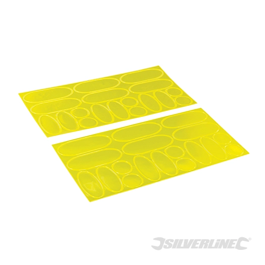 Silverline - Autocollants haute visibilité, 36 pcs - 36 pcs