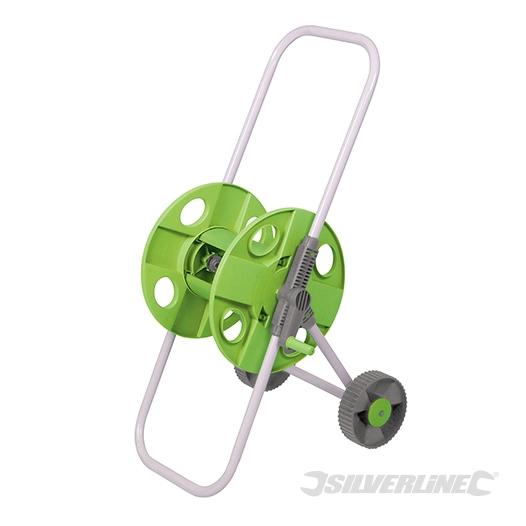 Silverline - Dévidoir-chariot pour tuyau - Capacité de 45 m