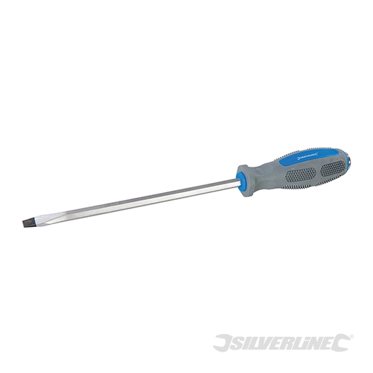 Silverline - Tournevis plat à frapper - 8 x 200 mm