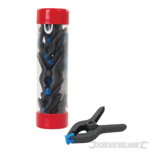 Silverline - Presses à ressort, 22 pcs - 25 mm et 19 mm