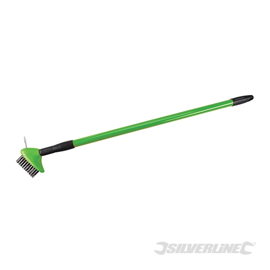 Silverline - Brosse à désherber pour terrasse - 0,8 - 1,4 m