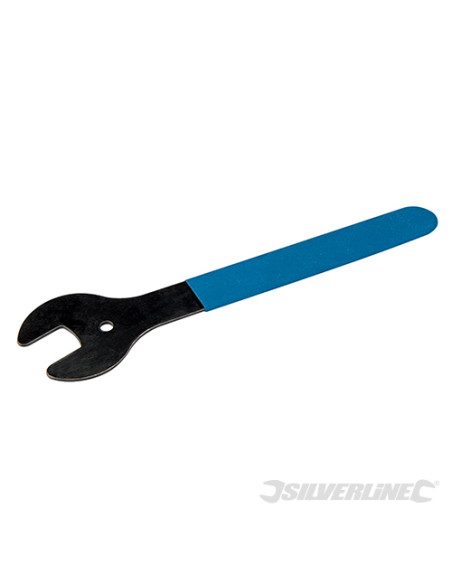 Clé à pédale 15 mm Silverline Outil robuste pour montage et démontage de pédales de vélo - SILVERLINE