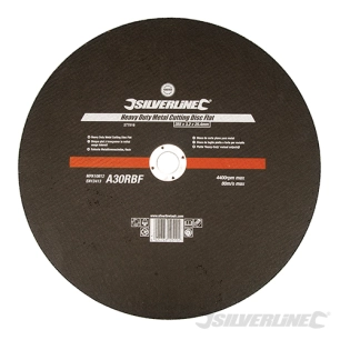 Silverline - Disque plat à tronçonner le métal pour usage intensif - 355 x 3,2 x 25,4 mm