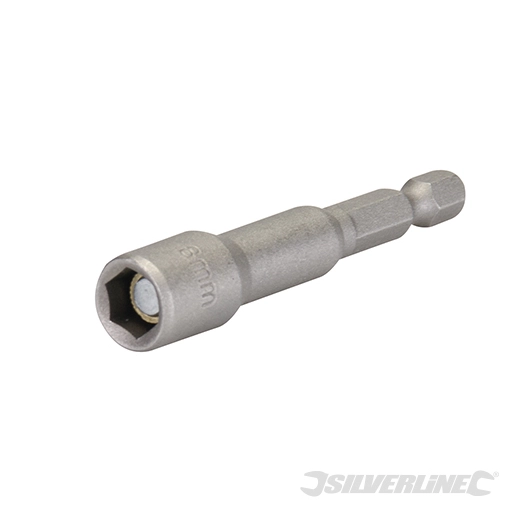 Silverline - Tourne-écrou magnétique - 8 x 65 mm