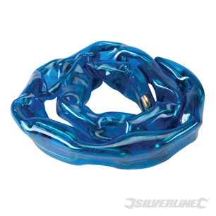 Silverline - Chaîne de sécurité ronde en acier - 900 mm