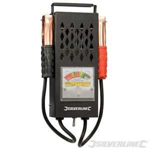 Silverline - Testeur de batterie et de système de charge - 6 V et 12 V