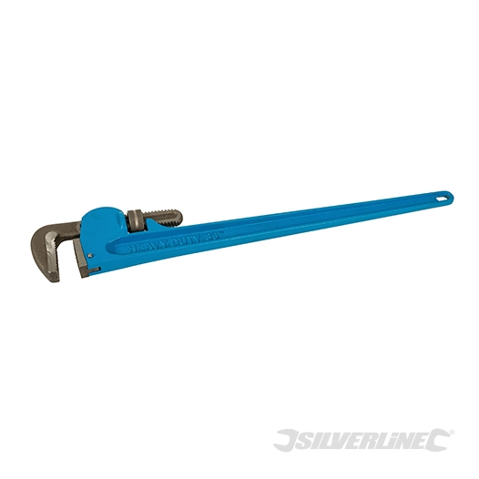 Silverline - Clé à griffe Stillson Expert - Longueur 900 mm - Mâchoires 95 mm