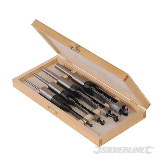 Silverline - Ciseaux à mortaises, 4 pcs - 6 - 16 mm