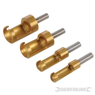 Silverline - Coupe-bouchons, 4 pcs - 6 - 16 mm