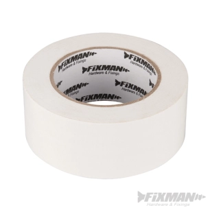 Fixman - Adhésif toilé ultrarobuste - 50 mm x 50 m, blanc