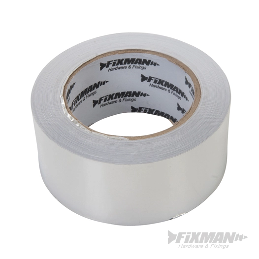 Fixman - Ruban adhésif en aluminium - 50 mm x 45 m