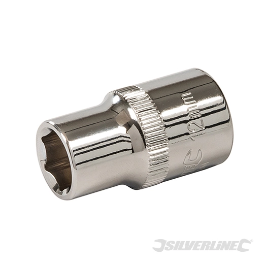Silverline - Douille métrique 1/2'' 6 pointes - 12 mm