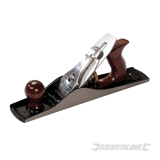 Silverline - Rabot à main n° 5 - Fer : 50 x 2 mm