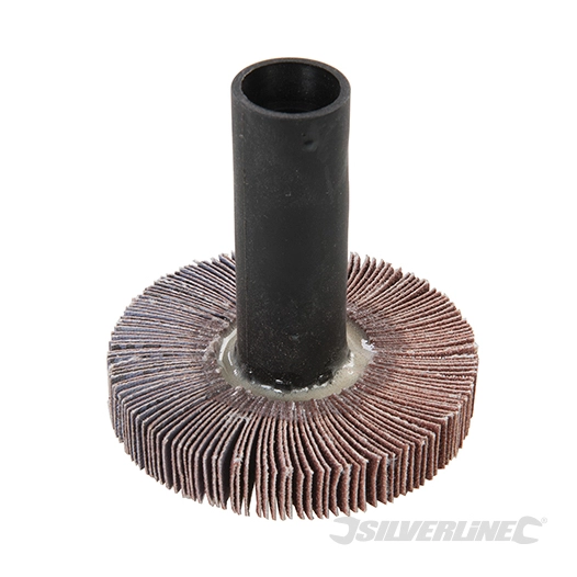 Silverline - Roue à lamelles - Roue à lamelles grain 120